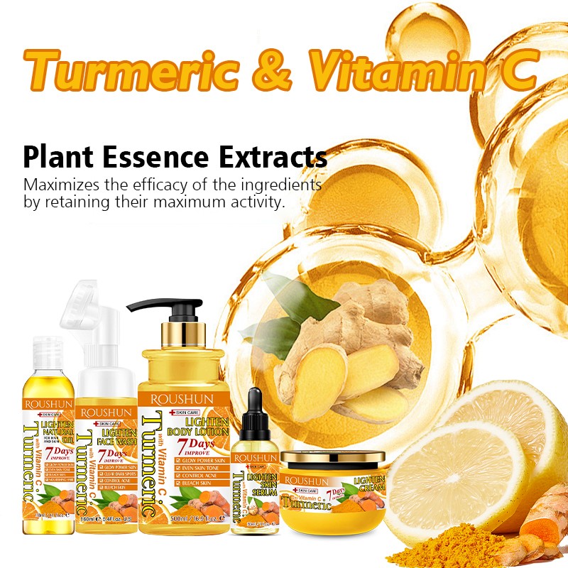 Skin Care Kit - Vitamin C Turmeric Brightening