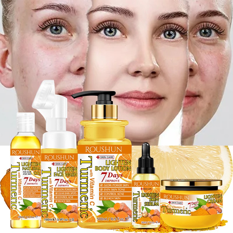 Skin Care Kit - Vitamin C Turmeric Brightening