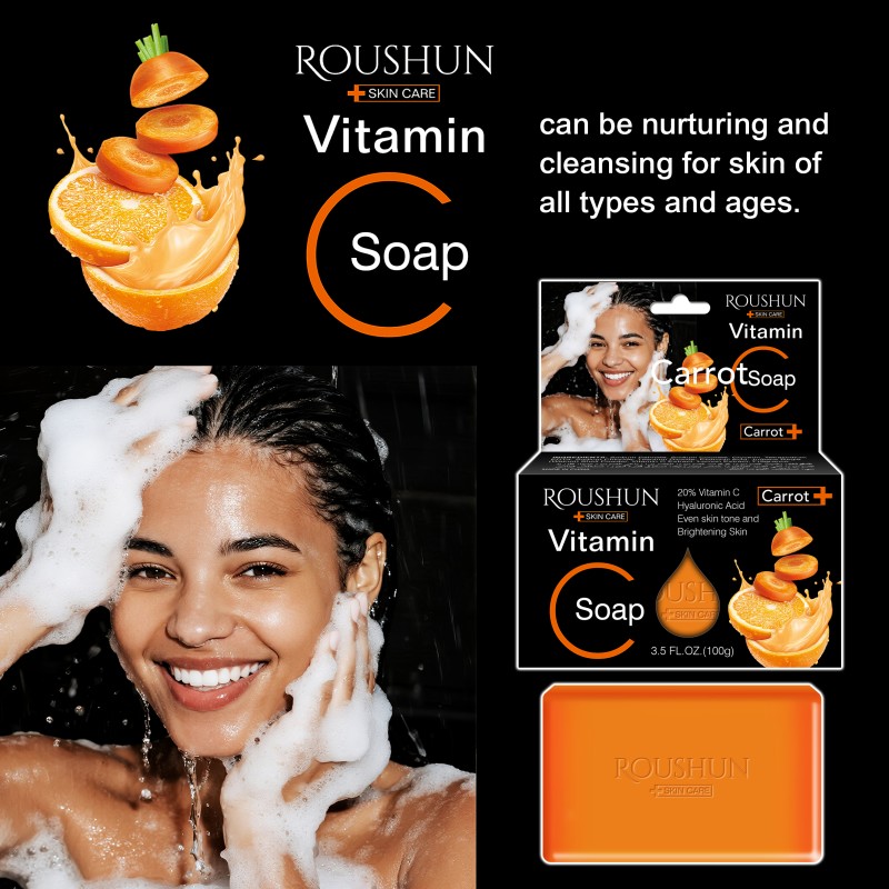 Hyaluronic Acid Soap - Vitamin C Carrot Extract