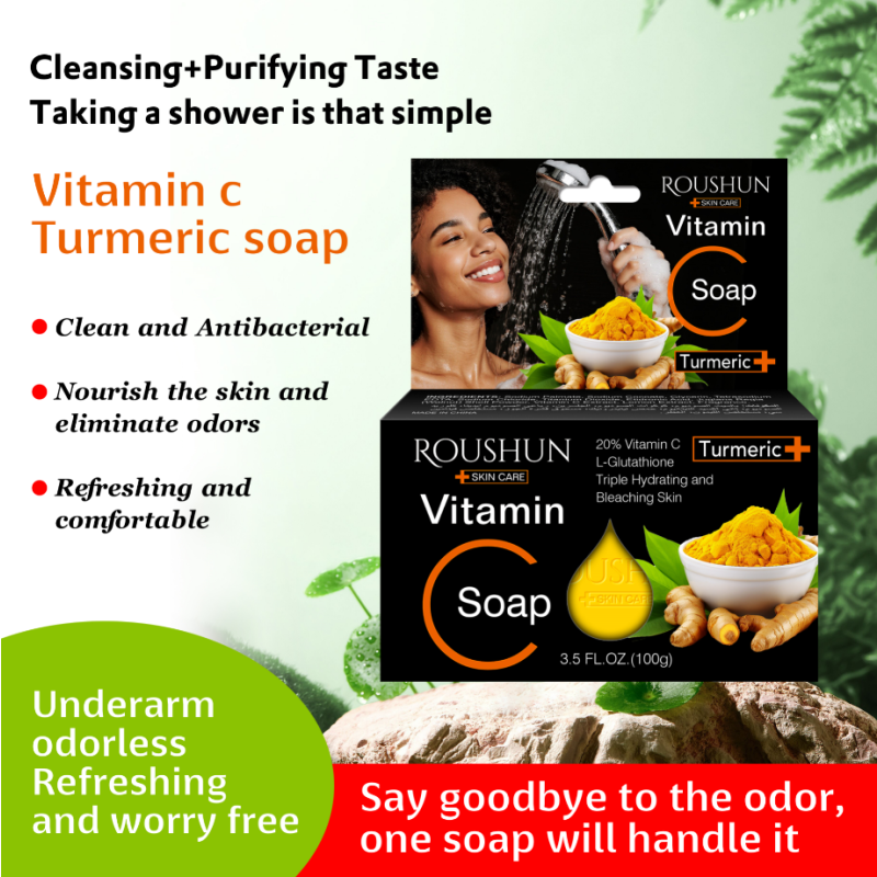 Vitamin C Soap 20% - L-glutathione Brightening Bar