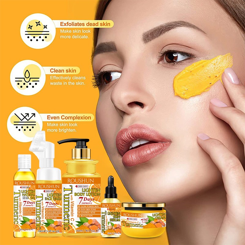 Skin Care Kit - Vitamin C Turmeric Brightening