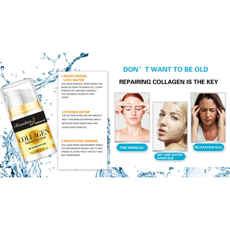 Facial Cream - Hyaluronic Acid Vitamin C Brightening