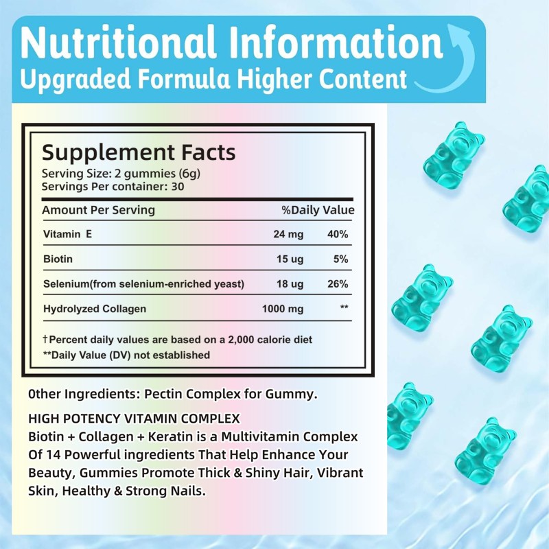 Glutathione Gummies - 13 in 1 Skin Brightening