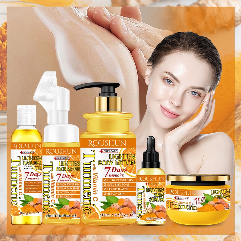 Skin Care Kit - Vitamin C Turmeric Brightening