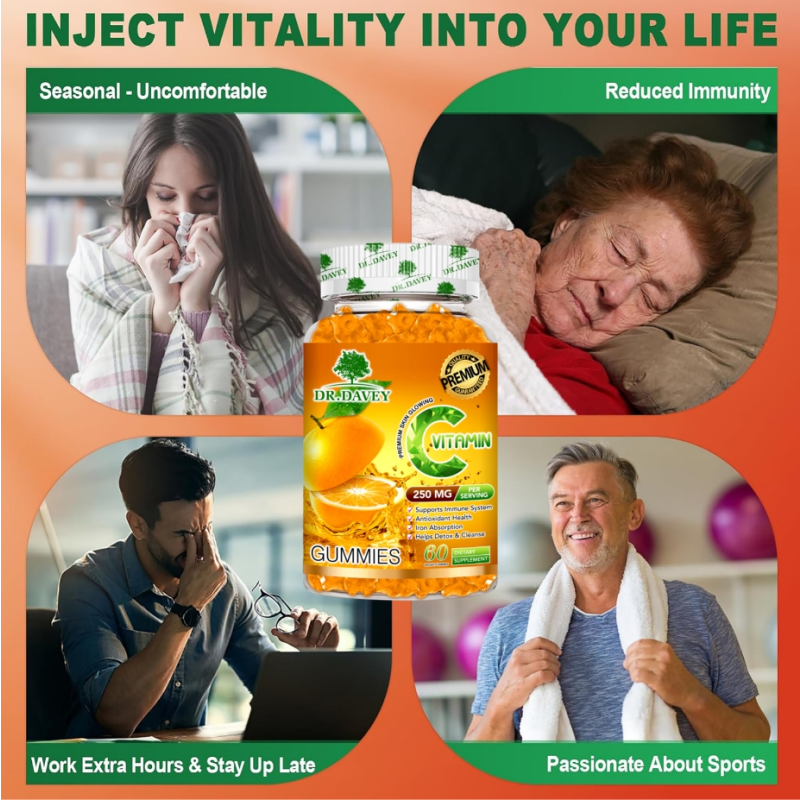 Anti-Age Gummies - Vegan Anti-Wrinkle Supplement