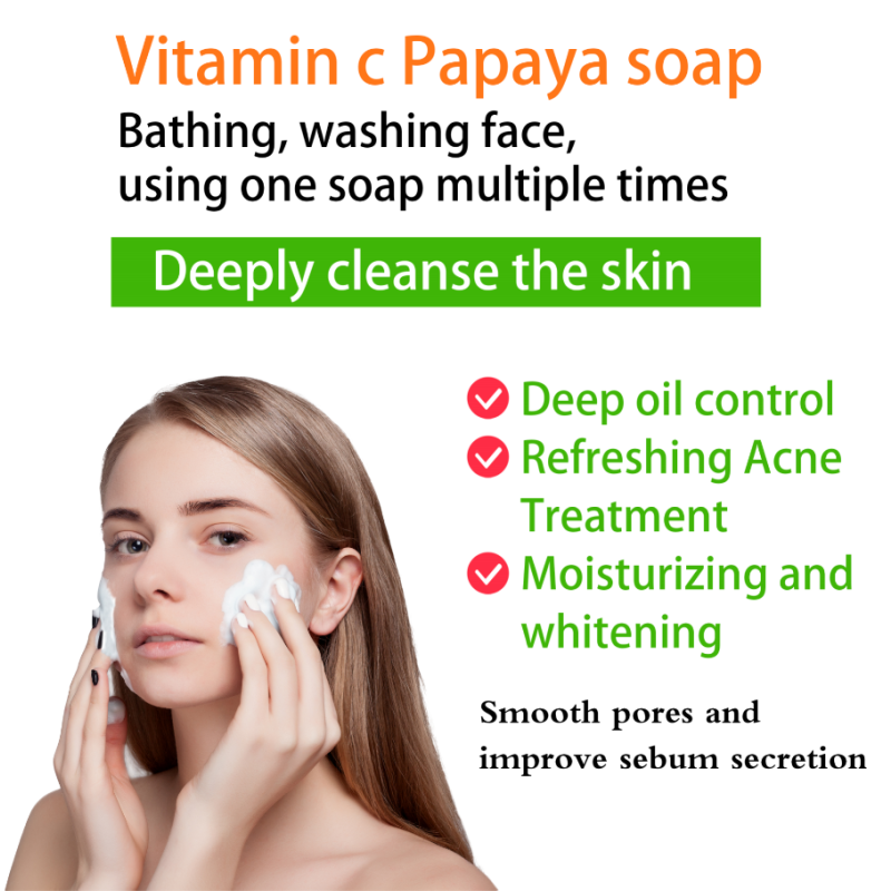 Whitening Soap - Natural Papaya Vitamin C Formula