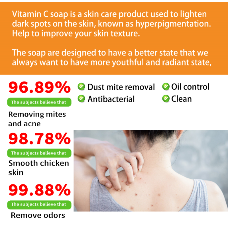Vitamin C Soap - Custom Logo Cleansing Brightening