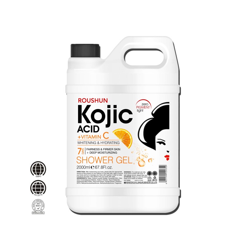 Vitamin C Shower Gel - OEM Kojic Acid Body Wash Manufacturer