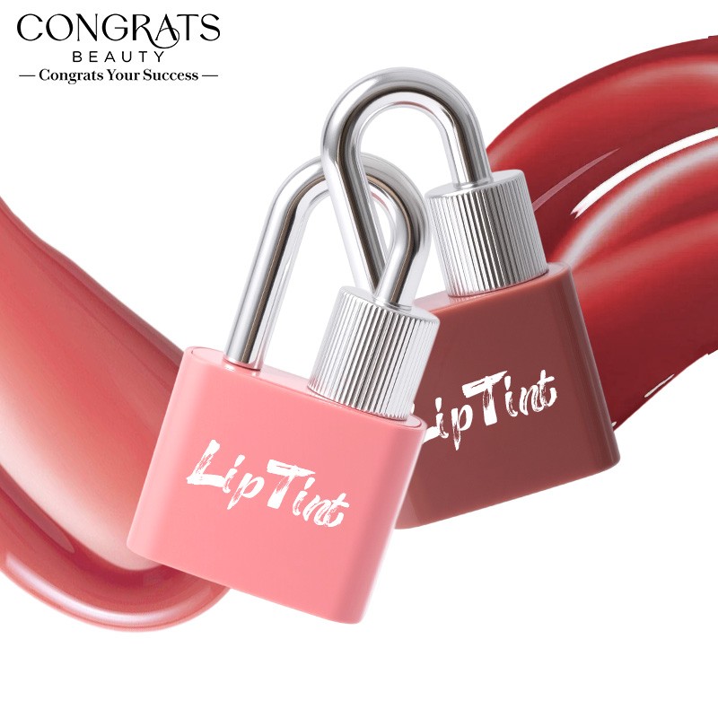 Lip Tint Factory - Portable Lock Shape Multiple Colors