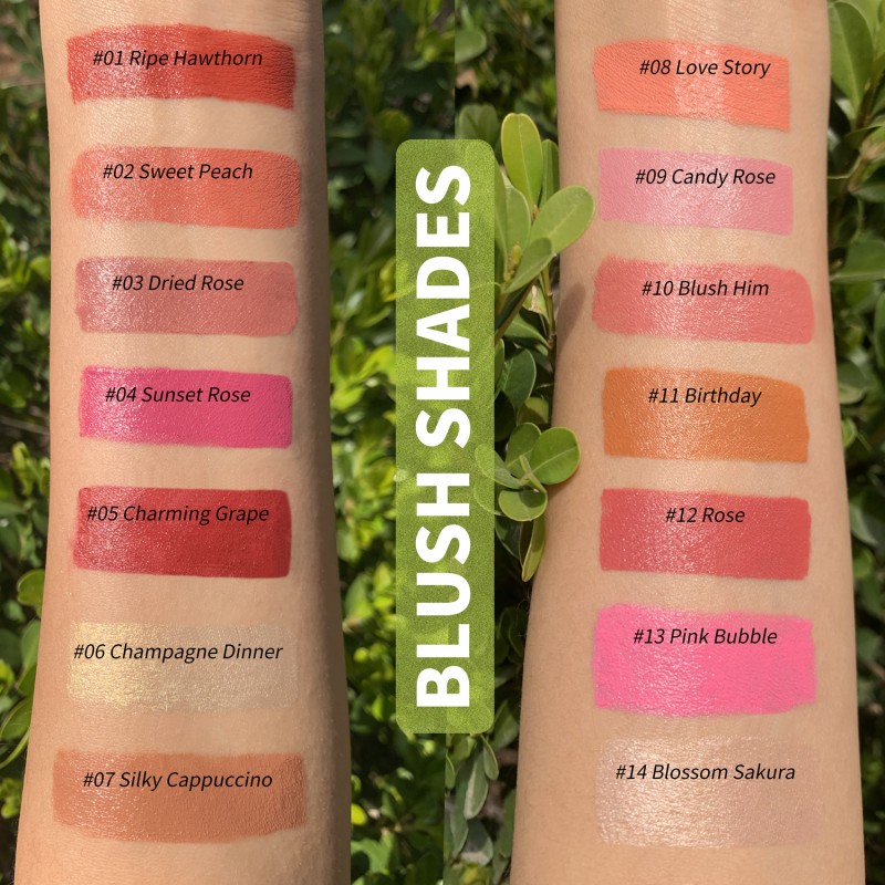 Blush Samples Manufacturer - Flexible Custom Packaging Formula