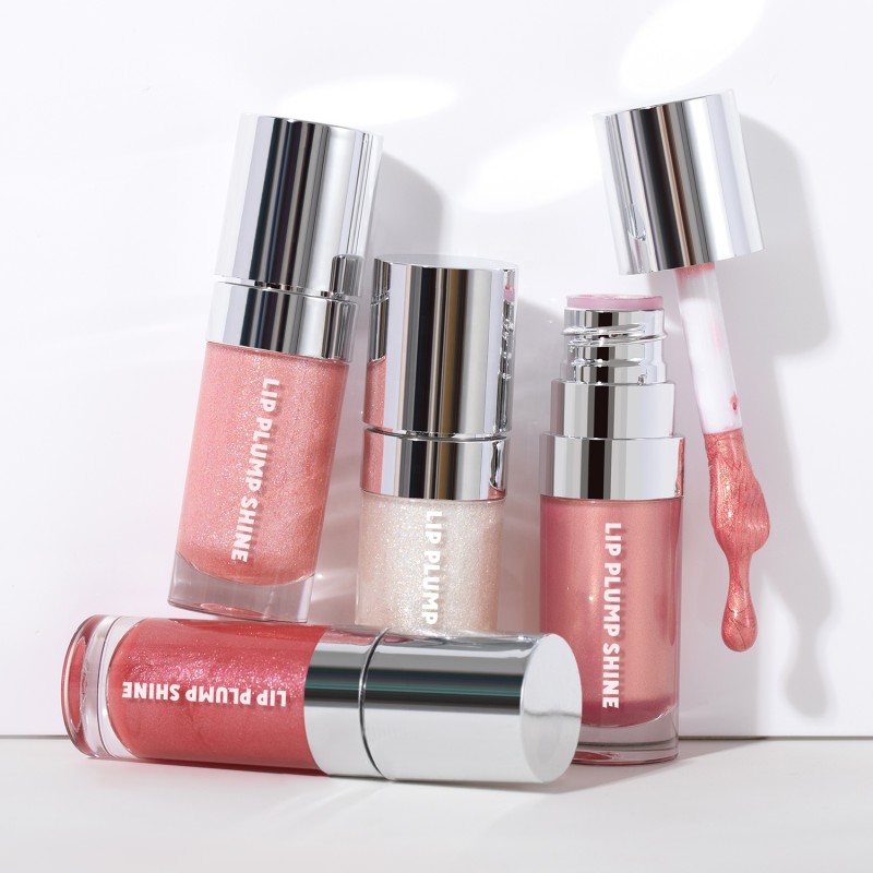 Lip Gloss Manufacturer - Custom Logo Glitter Hydrating Plump