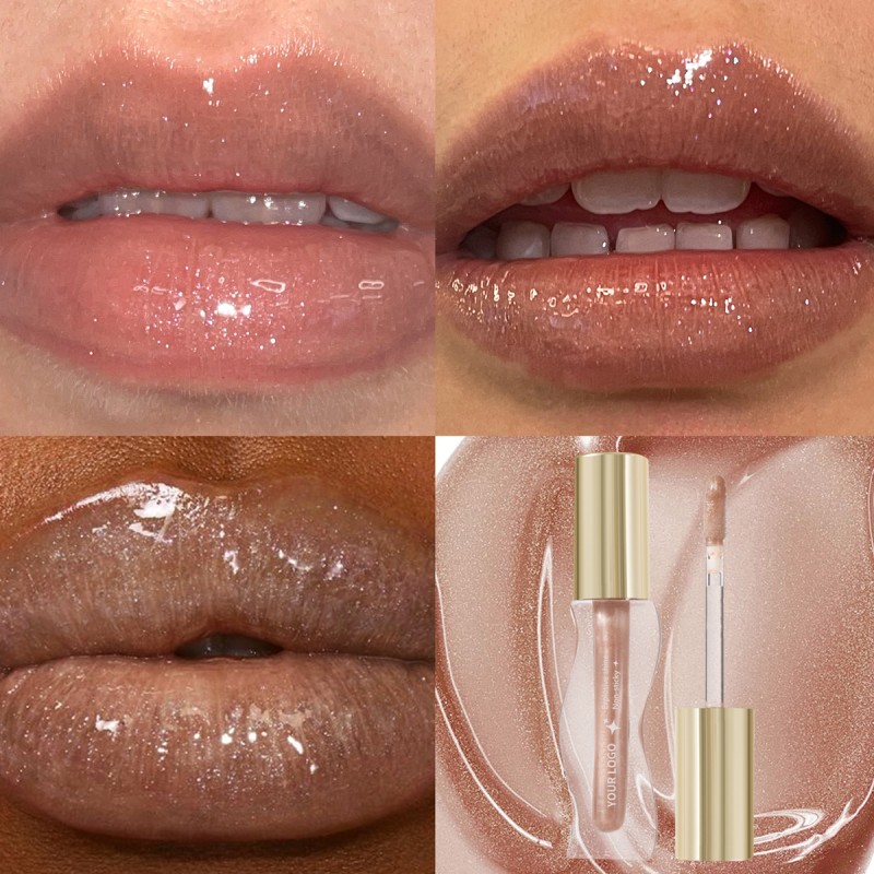 Lip Gloss Manufacturer - Custom Logo Tinted Vegan Moisturizing
