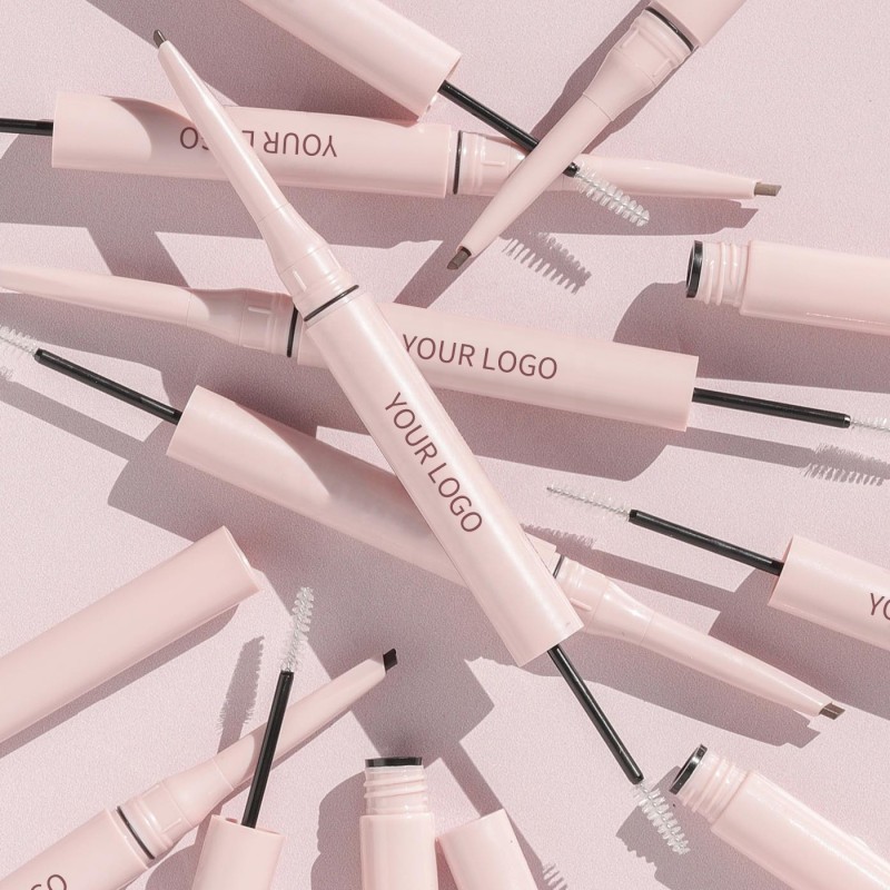 Eyebrow Pencil Manufacturer - New 2 in 1 Pencil with Gel