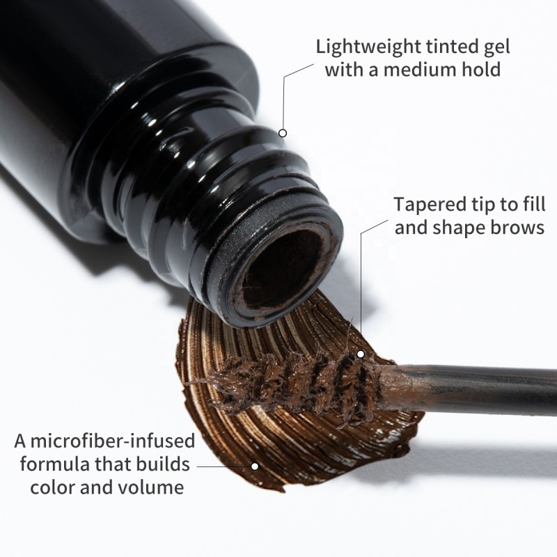 Tinted Brow Gel Manufacturer - 2 in 1 Natural Wax Waterproof