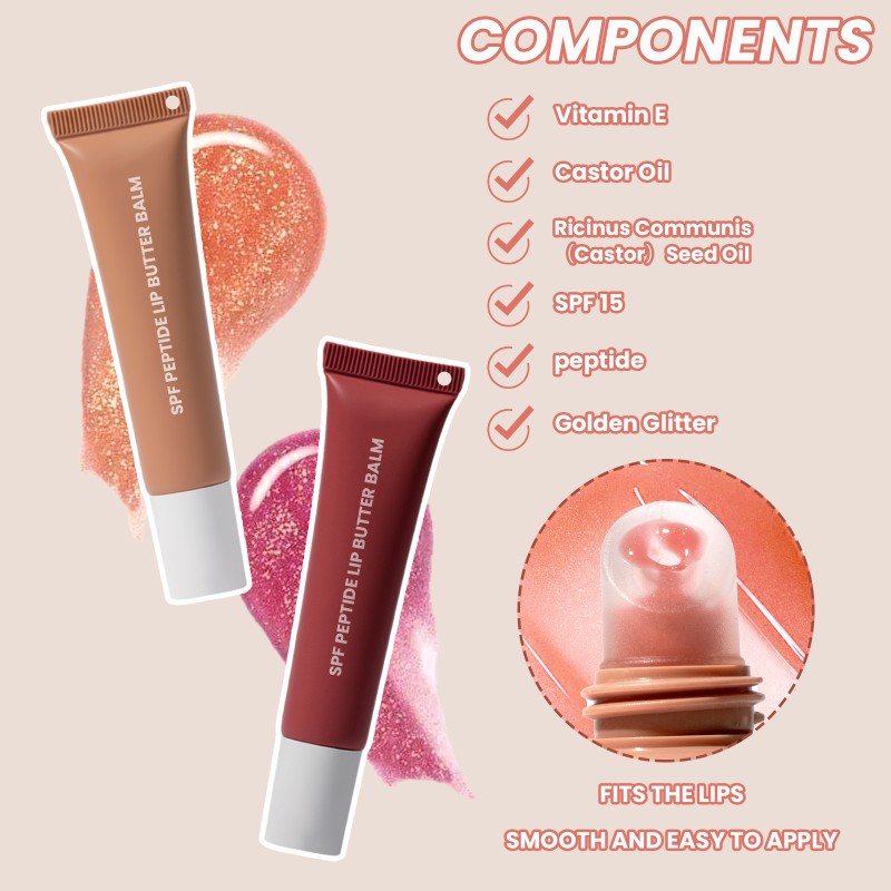 Lip Balm Manufacturer - Vegan Peptide Moisturizing Gel Wholesale