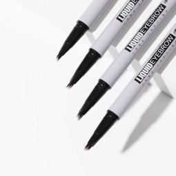 Eyebrow Pencil Manufacturer - Trendy Portable Brown Gold Factory