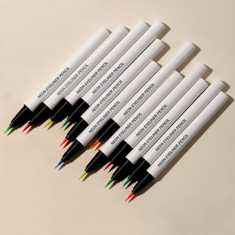 Eyeliner Pencil Factory - Vegan 7 Color Fluorescent Waterproof Neon