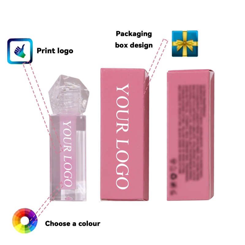 Lip Gloss Factory - Clear Packaging 12 Thermal Reactive Colors