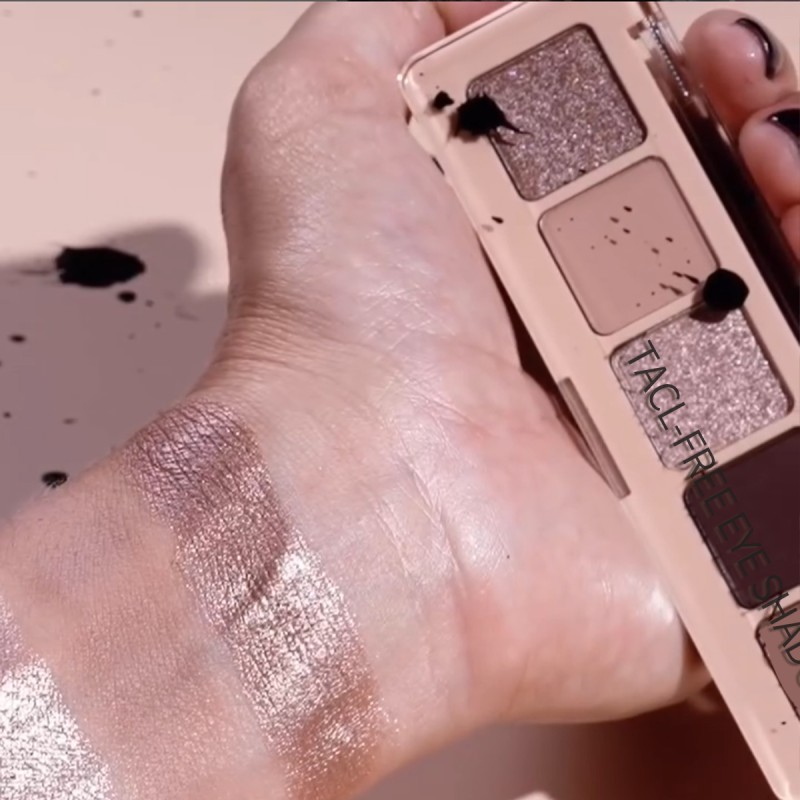 Eyeshadow Palette Factory - Custom Travel 5 Color Vegan Talc Free