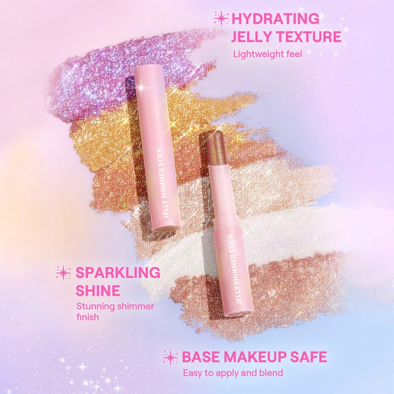 Highlighter Stick Manufacturer - Private Label Vegan Sparkle Jelly