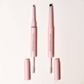 Eyebrow Pencil Manufacturer - OEM Double Head Waterproof 2in1