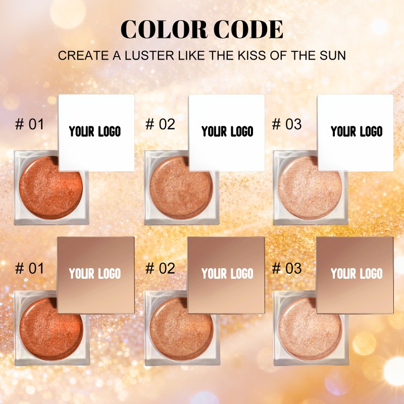 Body Highlighter Manufacturer - Private Label Glitter Cream Shimmer