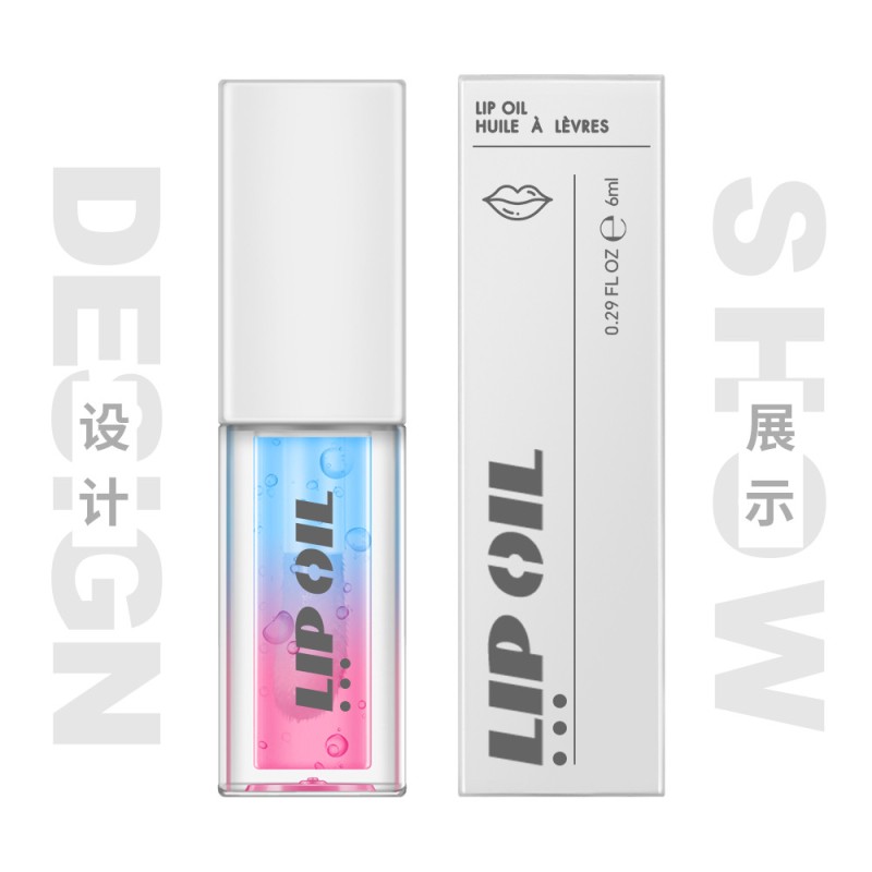 Lip Oil Manufacturer - Custom Plumping Two Tone Botanical Extract