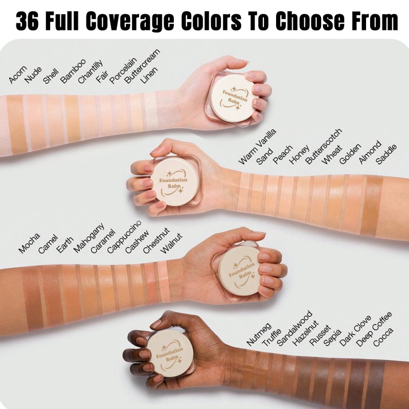 Foundation Balm Factory - Custom Logo Full Coverage Waterproof