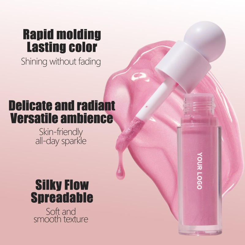 Liquid Highlighter Manufacturer - Shimmer 8 Colors Customizable