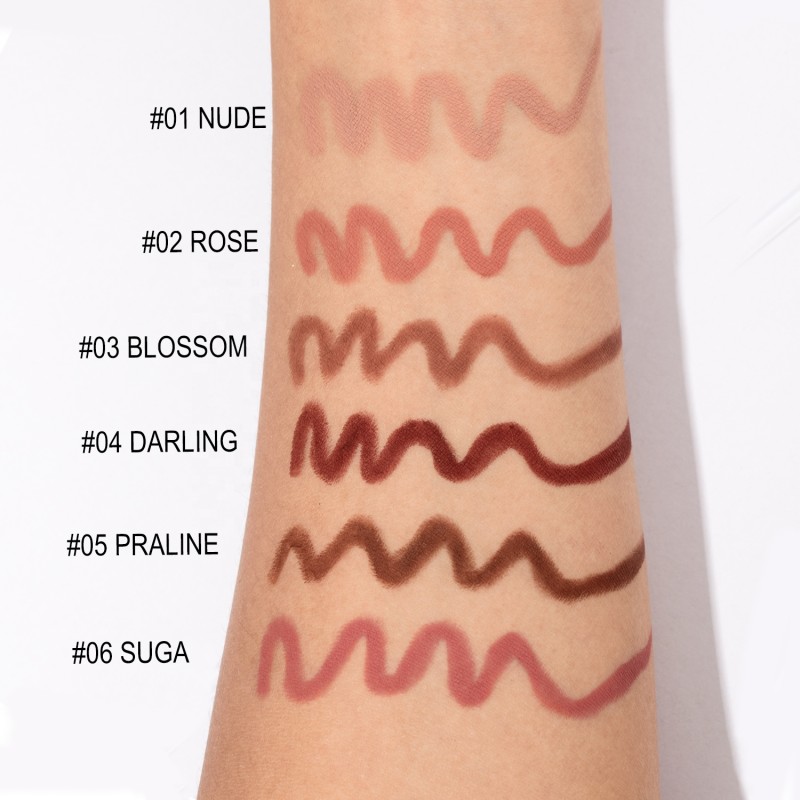 Lip Liner Pencil Manufacturer - Private Label Vegan Waterproof Creamy