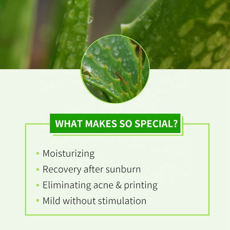 Aloe Vera Gel Manufacturer - Clear Forever Soothing 99% Organic