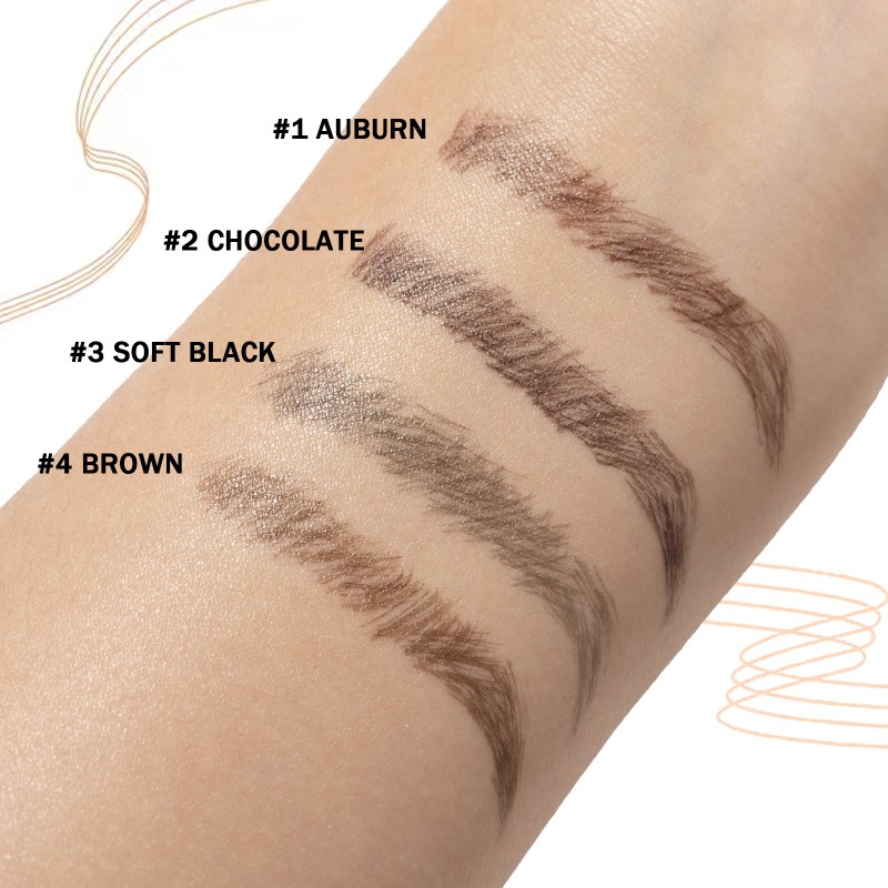 Eyebrow Pencil Manufacturer - Trendy Portable Brown Gold Factory