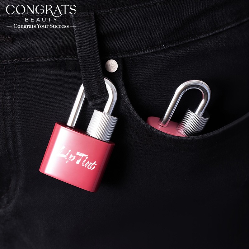 Lip Tint Factory - Portable Lock Shape Multiple Colors