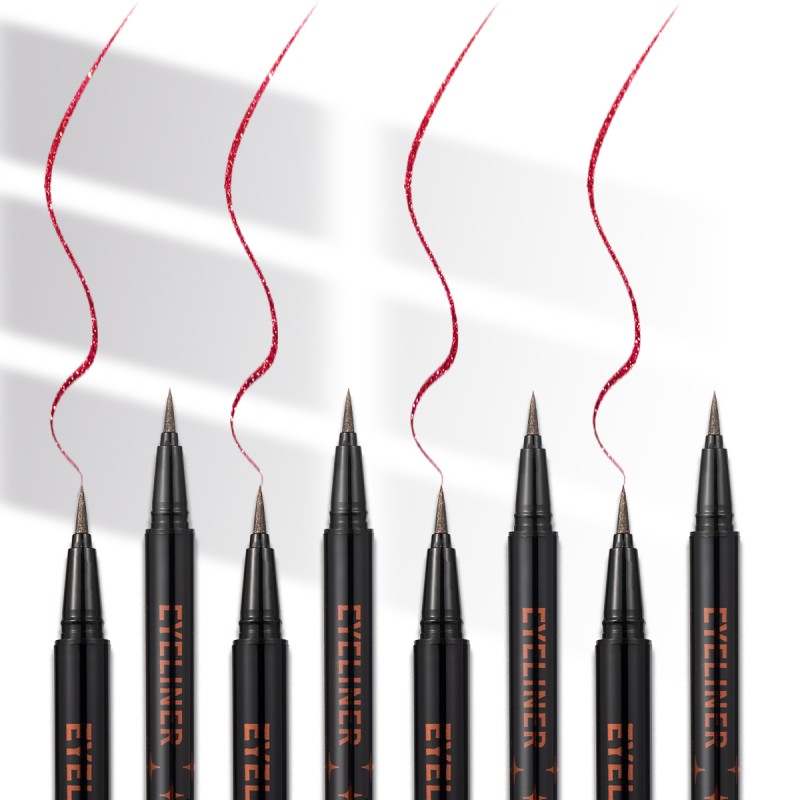 Liquid Eyeliner Manufacturer - Custom Ultra Fine Brush Tip Black