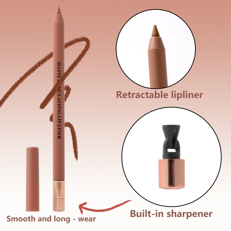 Lip Liner Pencil Manufacturer - Private Label Vegan Waterproof Creamy