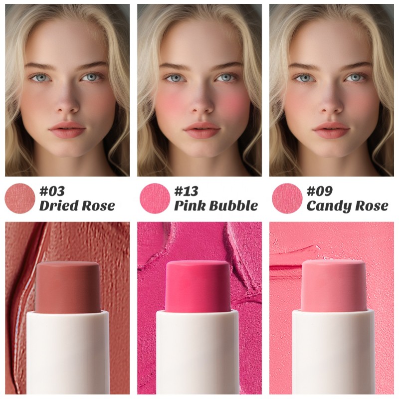 Cream Blush Manufacturer - Private Label Pink Waterproof Contour