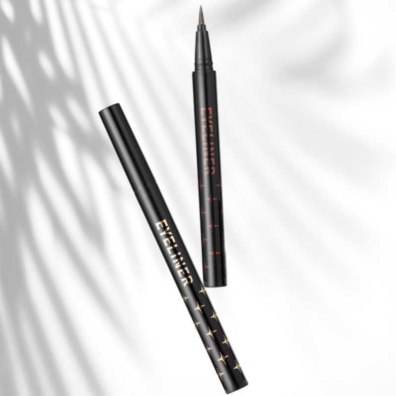 Liquid Eyeliner Manufacturer - Custom Ultra Fine Brush Tip Black