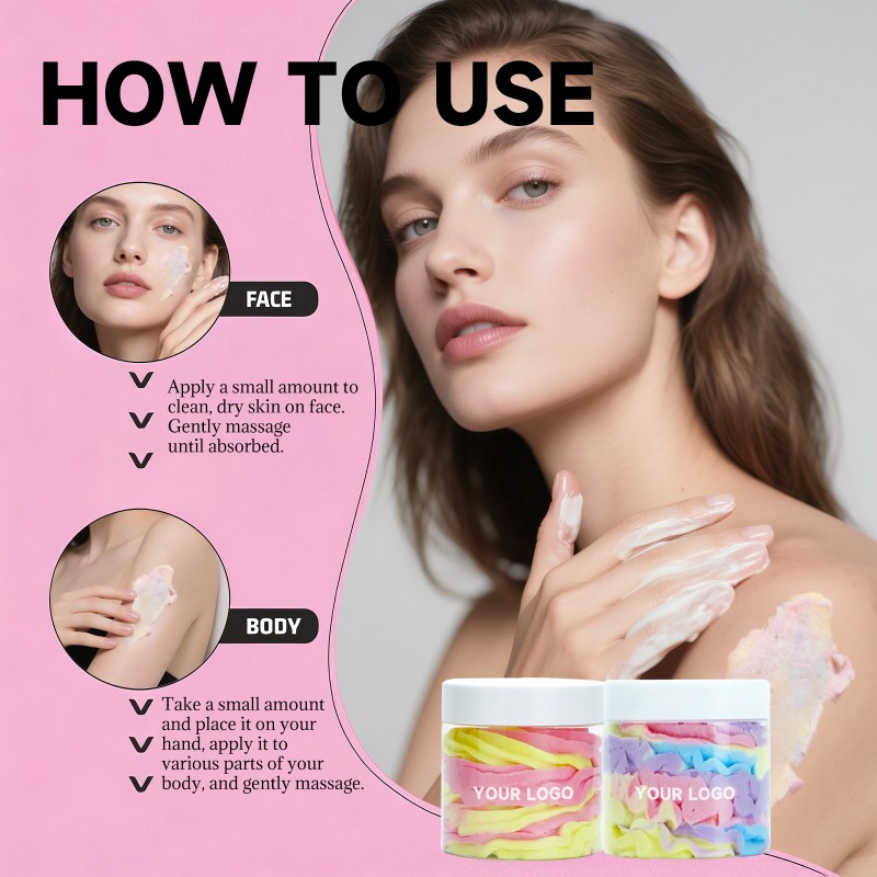 Body Butter Manufacturer - Wholesale Skin Whitening Pink Vanilla