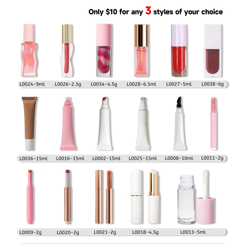 Lip Products Factory - Bulk Discount Sample Selection