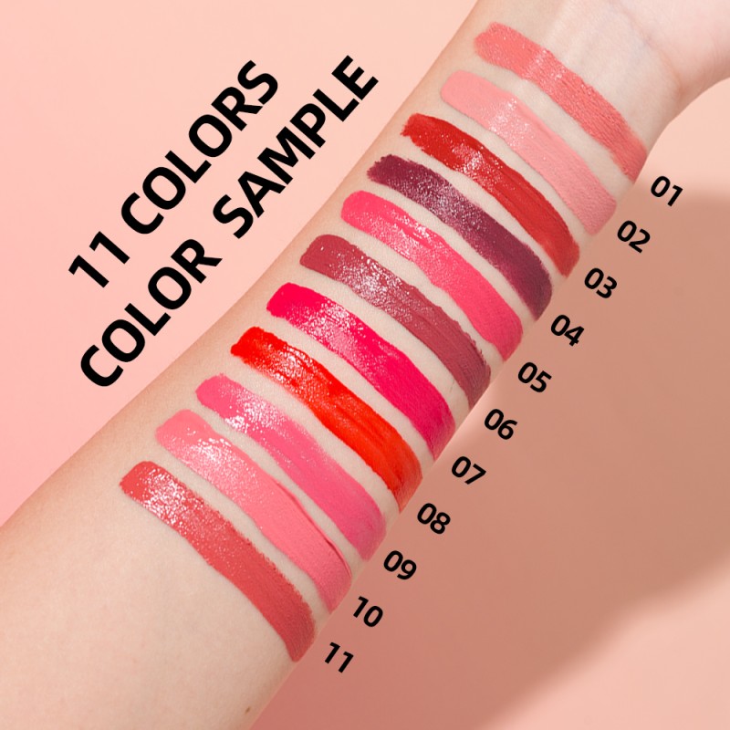 Liquid Blush Factory - Private Label Vegan Matte Dewy 8 Color