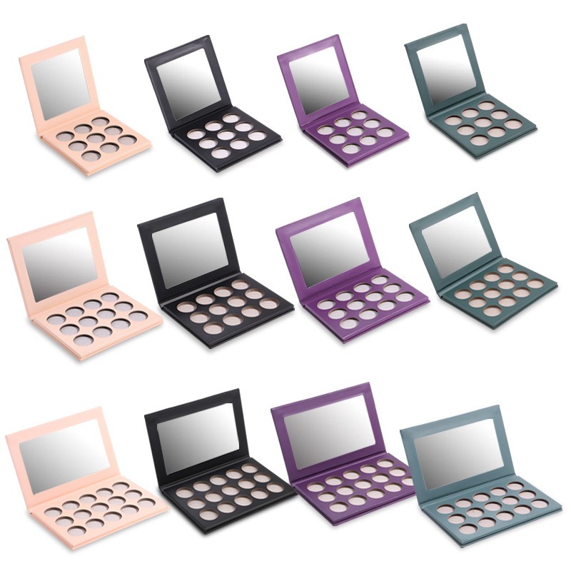 Eyeshadow Tray Factory - OEM 9 12 15 Color Matte Nude