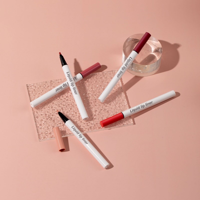 Lip Liner Pencils Factory - OEM Flat Tip Marker Accurate Stain