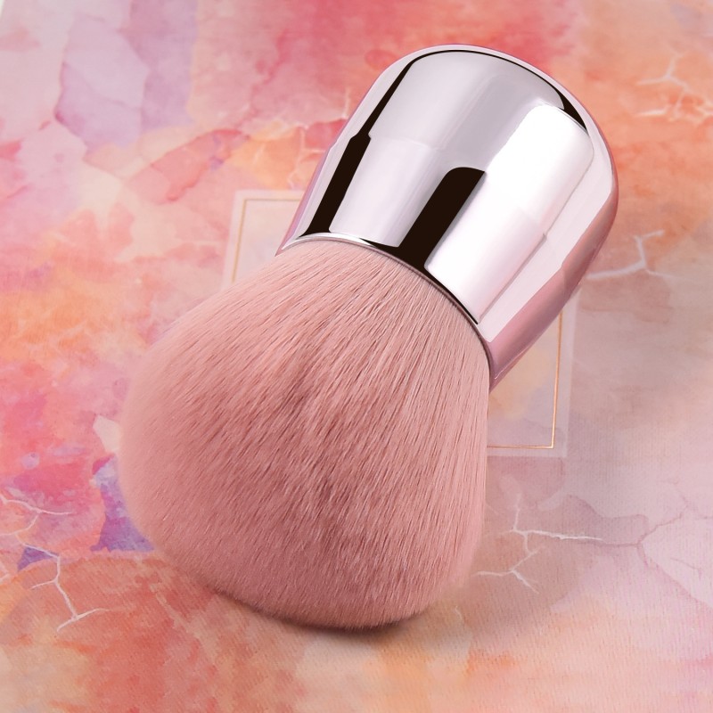 Makeup Brush Manufacturer - Single Handle Vegan Mineral Powder