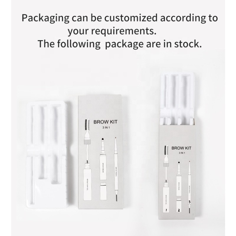 Brow Pencil Manufacturer - Long Lasting Vegan Pomade Sculpt Kit