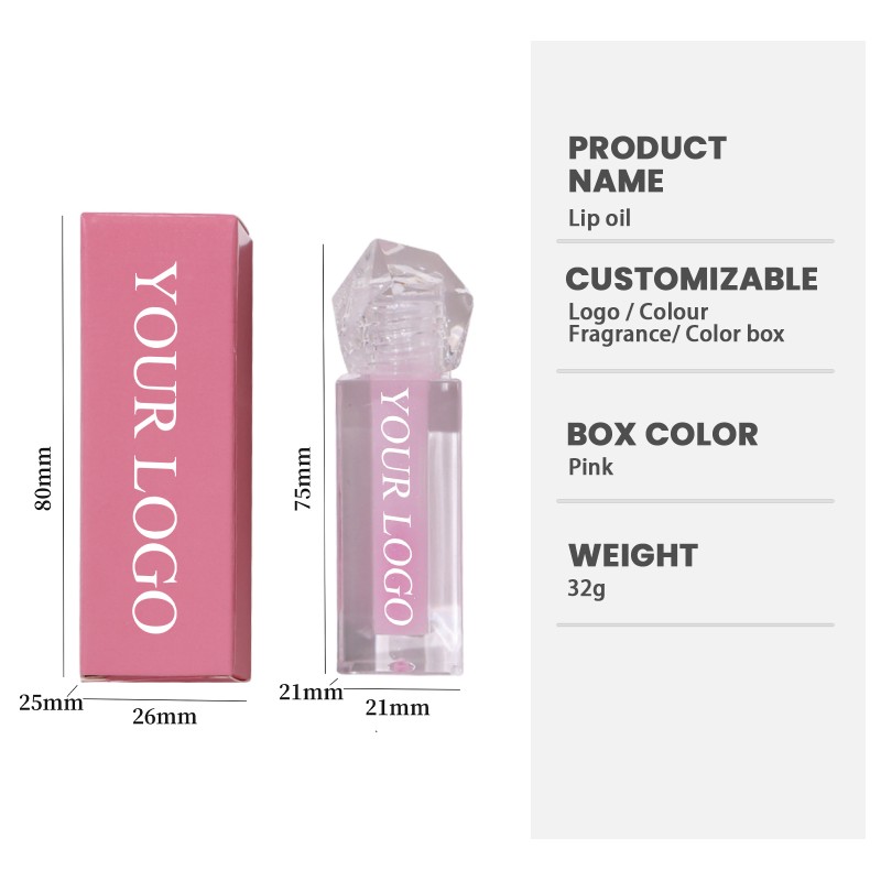 Lip Gloss Factory - Clear Packaging 12 Thermal Reactive Colors