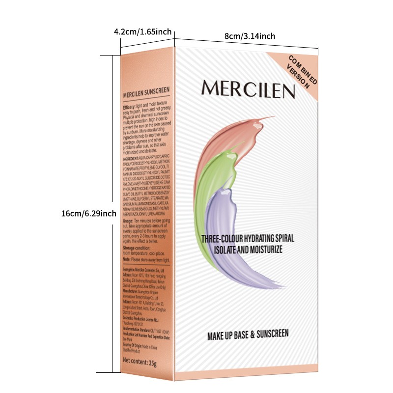 Foundation Primer - Tricolor Rainbow Oil Control