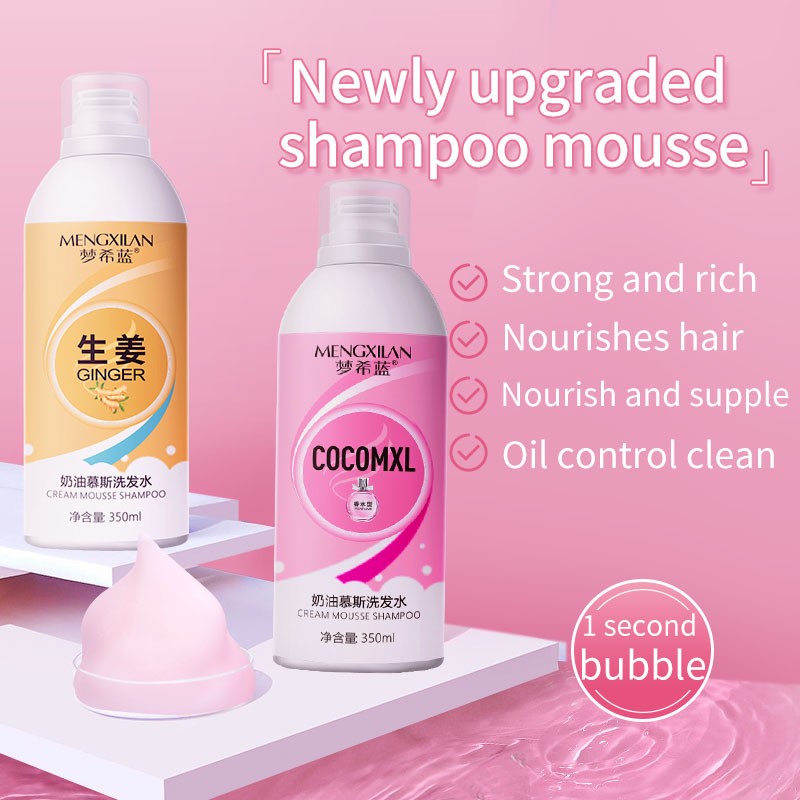 Shampoo Cream - Natural Ginger Anti Hair Loss