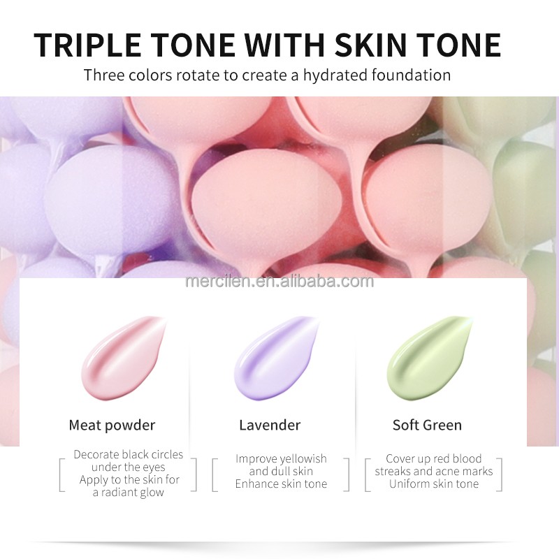 Face Primer Set - Moisturizing Foundation Sunscreen