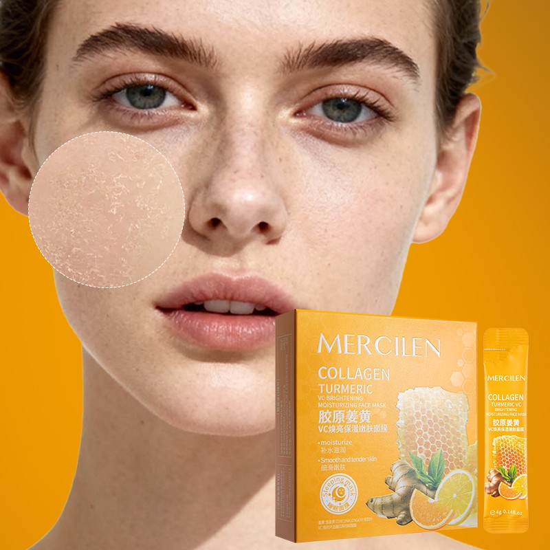 Facial Mask 4gx20 - Collagen Turmeric VC Brightening