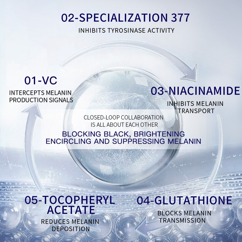 Skin Care Set - 5 Piece Whitening Firming Care